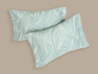 Комплект наволочек Танцующие листья/Dancing Leaves green с ушками