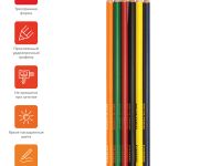 Набор карандашей цветных Гамма "Мультики" 6 цв, трехгранные