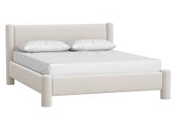 Кровать Ассоль 160 Букле Молочный