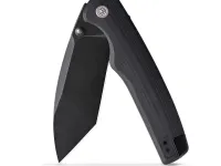 Складной нож Petrified Fish Bat, сталь N690, рукоять Black G10