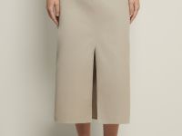 Юбка миди прямого кроя