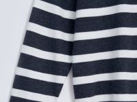 Водолазка свободного кроя в полоску