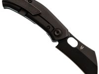 Складной нож Kansept Osprey, сталь CPM S35VN, рукоять титан, черный