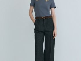 Базовая футболка из хлопка, Серый