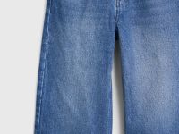 Широкие джинсы для девочек, Синий