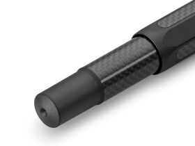 Ручка перьевая Kaweco AC Sport, чернила синие, корпус черный