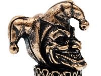 Бусина для темляка Шут, бронза