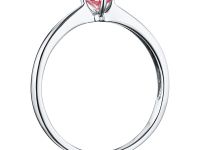 Классическое кольцо из белого золота э4012кц02134300_pink