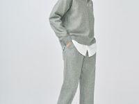 Джоггеры из мягкого трикотажа, Серый