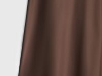 Атласная юбка миди А-силуэта, Коричневый