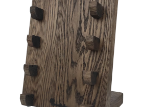 Подставка для коллекции из 4-х ножей Woodinhome HKS0204OB, дуб, коричневый