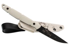 Цельнометаллический нож Viper LE Stormtrooper, сталь AUS-10 BSW, рукоятка G10 White