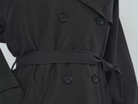 Длинный тренч, Черный