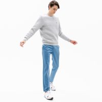 Мужские брюки Lacoste приталенного кроя из смеси хлопка и льна