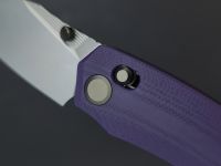Складной нож Tuotown Wiz, сталь T10S, рукоять Purple G10