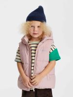 Жилет с капюшоном Leokid Stevie Pink Bloom