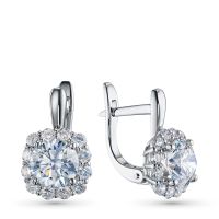 Серьги из белого золота э4712сг11231252