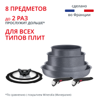 Набор посуды со съемной ручкой Ingenio Natural Force 8 предметов 16/20/22/26 L3969153