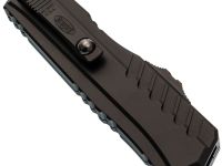 Автоматический нож Microtech Cypher II S/E, сталь M390, рукоять алюминий, черный