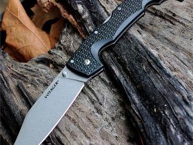 Нож складной Cold Steel Voyager Clip Extra Large, сталь Aus-10A, рукоять grivory, черный