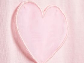 Футболка с аппликацией для девочек, Розовый