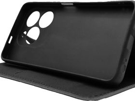 Чехол-книжка BoraSCO для Infinix Hot 40i/Smart 8/8 Plus/8 Pro Чёрный