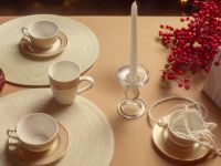 Набор чайных пар Золотая мечта/Golden Dream