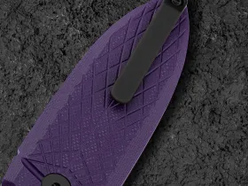 Складной нож Bestech Knives Ququ, сталь 14C28N, рукоять G10, фиолетовый