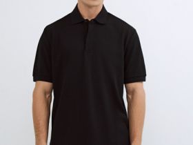 Поло из пике, Черный