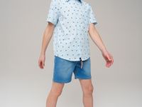 Сорочка текстильная для мальчиков (regular fit)