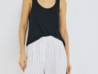 Майка свободного кроя, Черный