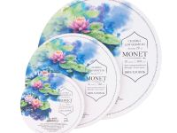 Склейка для акварели Малевичъ "Monet" Fin, круглая диаметр 20 см 10 л 300 г, 100% хлопок