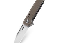 Нож складной Bestech Syntax, сталь 154CM, рукоять G10, бежевый