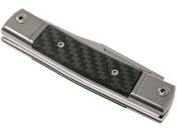 Складной нож LionSteel BestMan Two blades, сталь M390, рукоять Carbon fibre