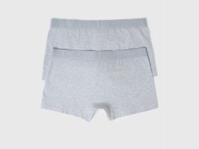Трусы-транки с низкой посадкой, 2 шт., Серый