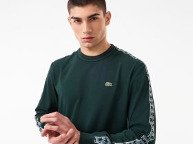 Мужская хлопковая футболка Lacoste