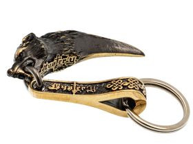 Брелок Клык Волка, бронза