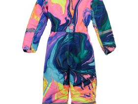 Зимний комбинезон из мембранной ткани для девочки