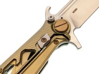 Складной нож НОКС Финка С "Elite", сталь М390, рукоять титан