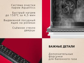 Комбинированная плита Hansa FCMW58023