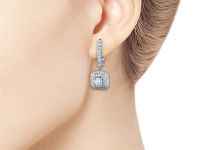 Серьги из белого золота э4712сг11199070