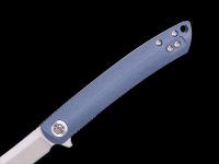 Складной нож Dr.Tech D4224SD, сталь D2, рукоять G10, Denim blue