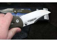 Нож складной Cold Steel Bush Ranger Lite, сталь 8Cr13MoV, рукоять термопластик GRN, зеленый