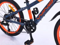 Детский велосипед Wind Ultra 20 7sp, год 2025, цвет Синий-Оранжевый