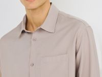 Рубашка из вискозы, Бежевый