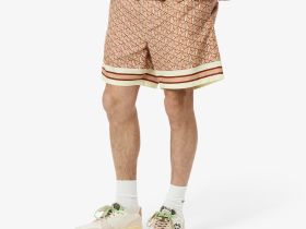 Мужские шорты Lacoste из органического хлопка