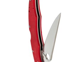 Складной нож Steelclaw Коп 1, сталь D2, рукоять G10, красный