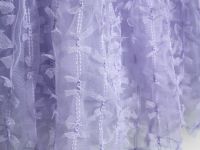 Платье с бантиками для девочек, Фиолетовый