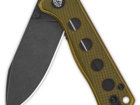 Складной нож QSP Canary folder, сталь 14C28N, рукоять Ultem