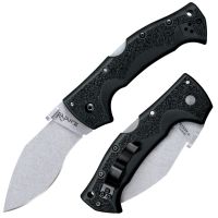 Нож складной Cold Steel Rajah III, сталь AUS-10A, рукоять Griv Ex™, черный